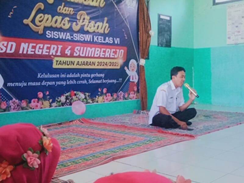 KELULUSAN DAN LEPAS PISAH SISWA SISWI SDN 4 SUMBEREJO