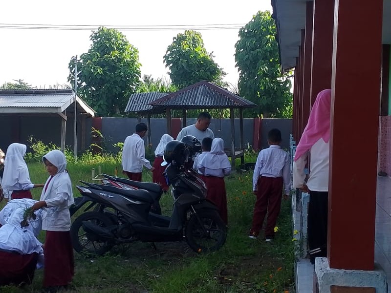 Awal Masuk semua siswa-siswi dan semua dewan guru sdn 4 sumberejo