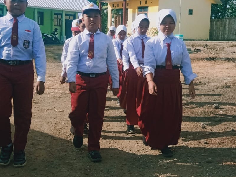 latihan gerak jalan